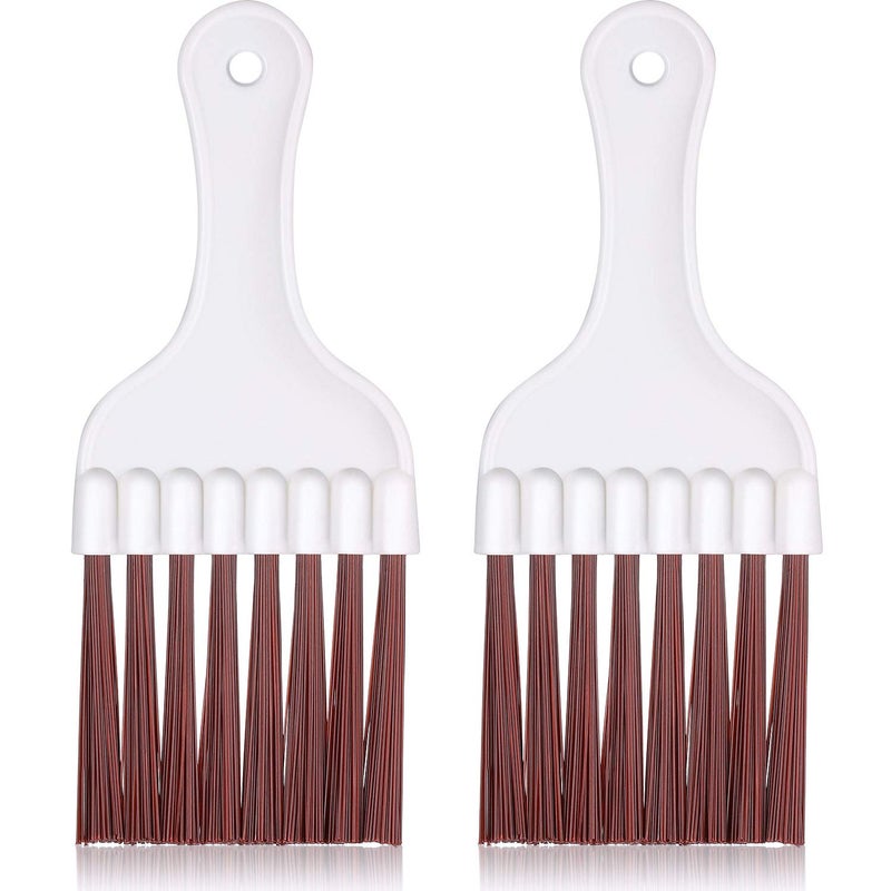 Fiada 2 Pcs Air Conditioner Condenser Fin Brush Ac Coil Cleaner Brush for Refrigerator Coil(2) - Image 1